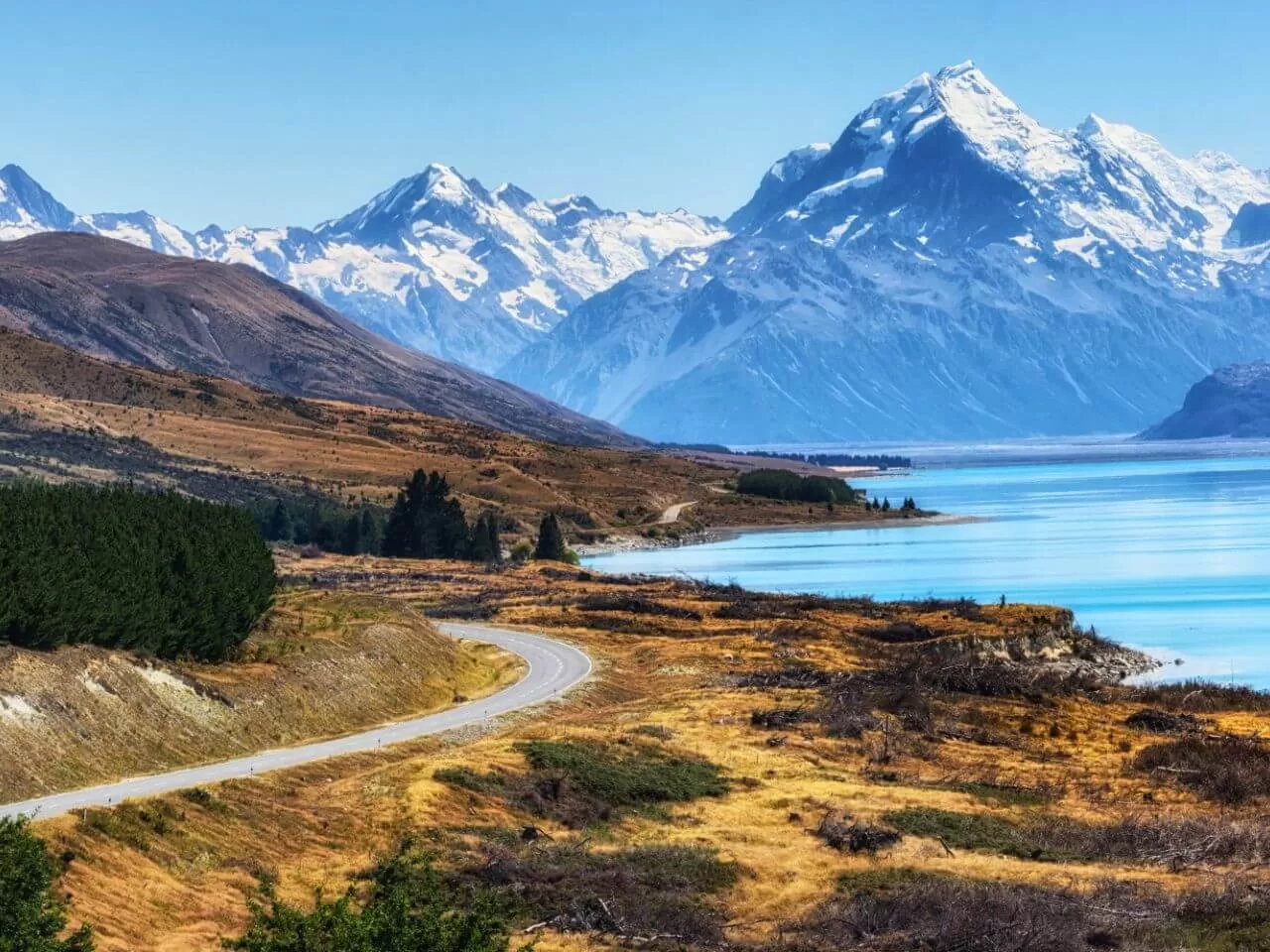 庫克山國家公園區Mount Cook National Park 